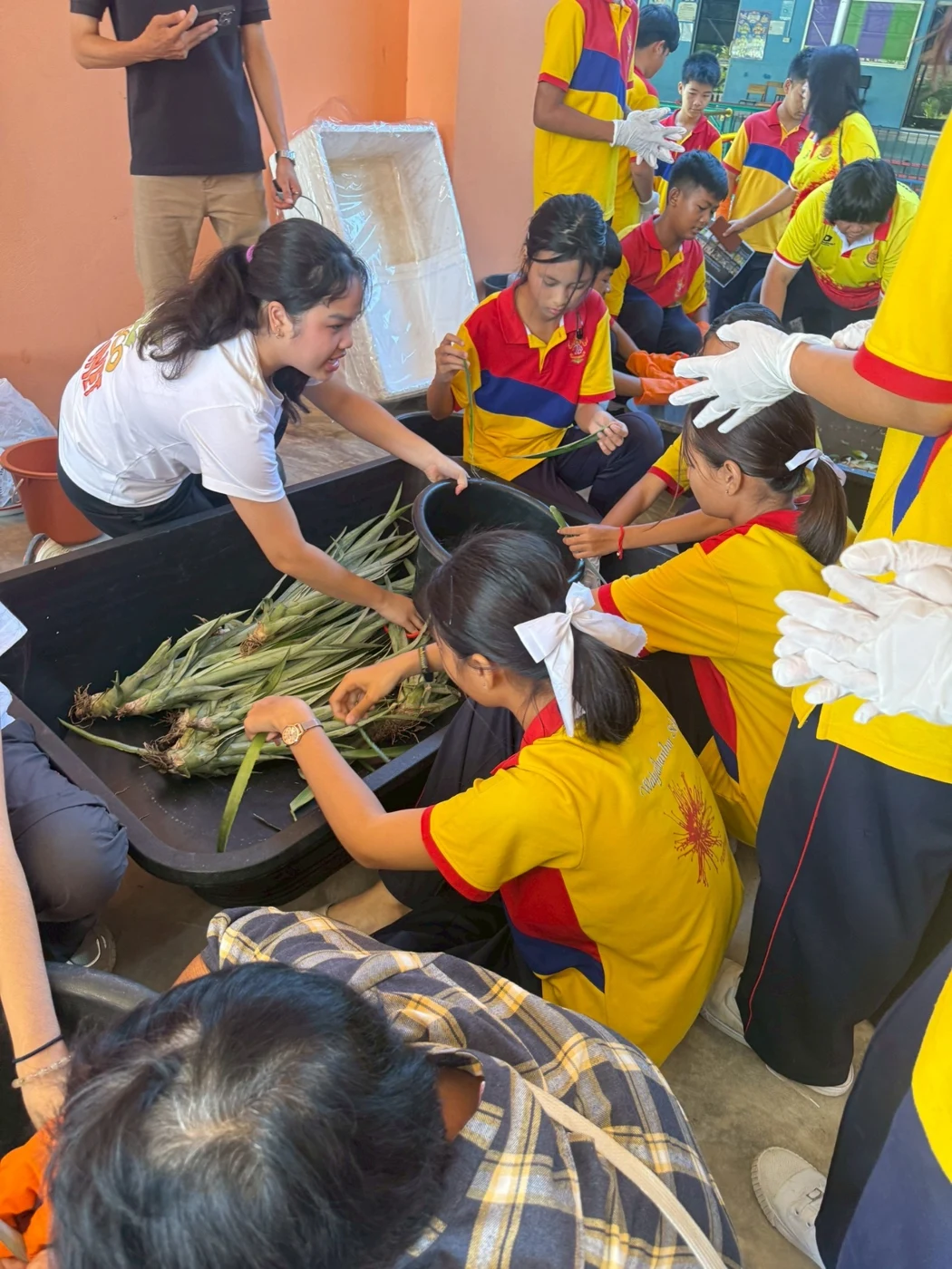 Helping students with a hands-on activity