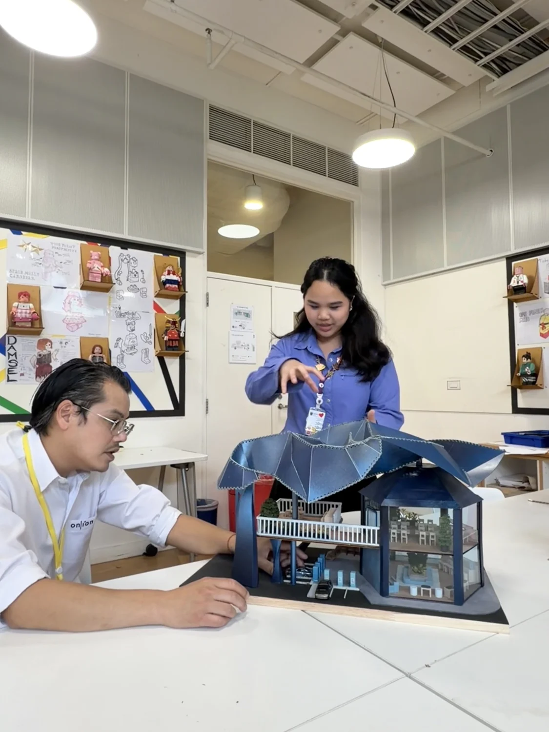Presenting the EV station model