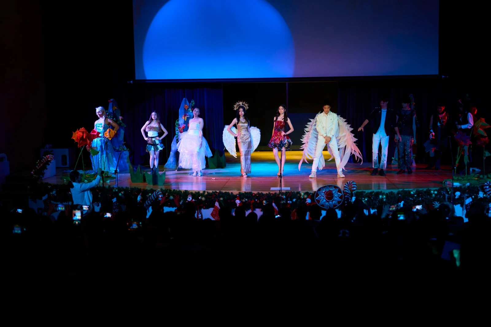 The runway, together
